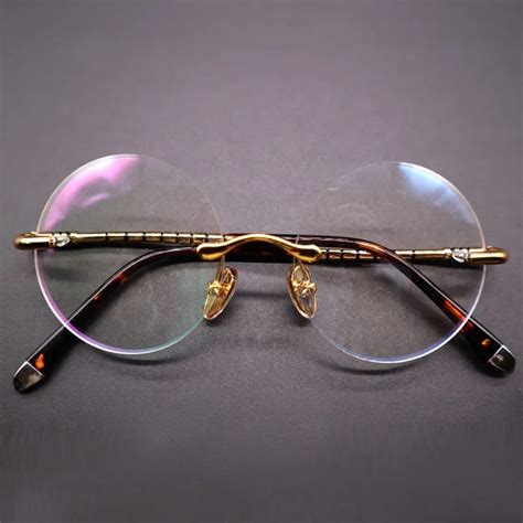 semi rimless tortoise shell eyeglasses